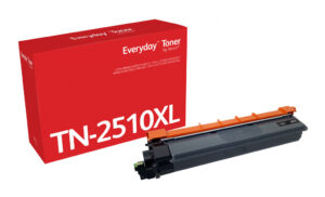 Everyday Zwart Toner compatibel met Brother TN2510XL, Hoge capaciteit