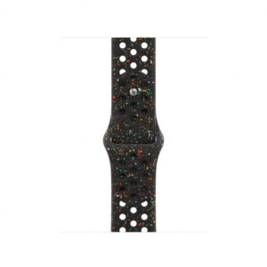 Apple MGAE4ZM/A slimme draagbare accessoire Band Zwart Aluminium, Fluorelastomeer