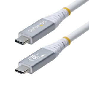StarTech.com 3m USB4 Kabel, 20Gbps, USB-IF Gecertificeerde USB-C Kabel, 60W PD EPR, 4K 120Hz DP 1.4, TPE Mantel, USB Type-C Kabe