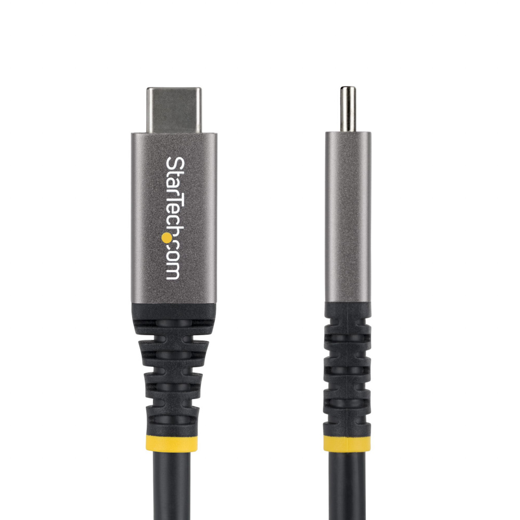 StarTech.com 3m USB4 Kabel, 20Gbps, USB-IF Gecertificeerde USB-C Kabel, 60W PD EPR, 4K 120Hz DP 2.1, TPE Mantel, USB Type-C Kabe - Afbeelding 2