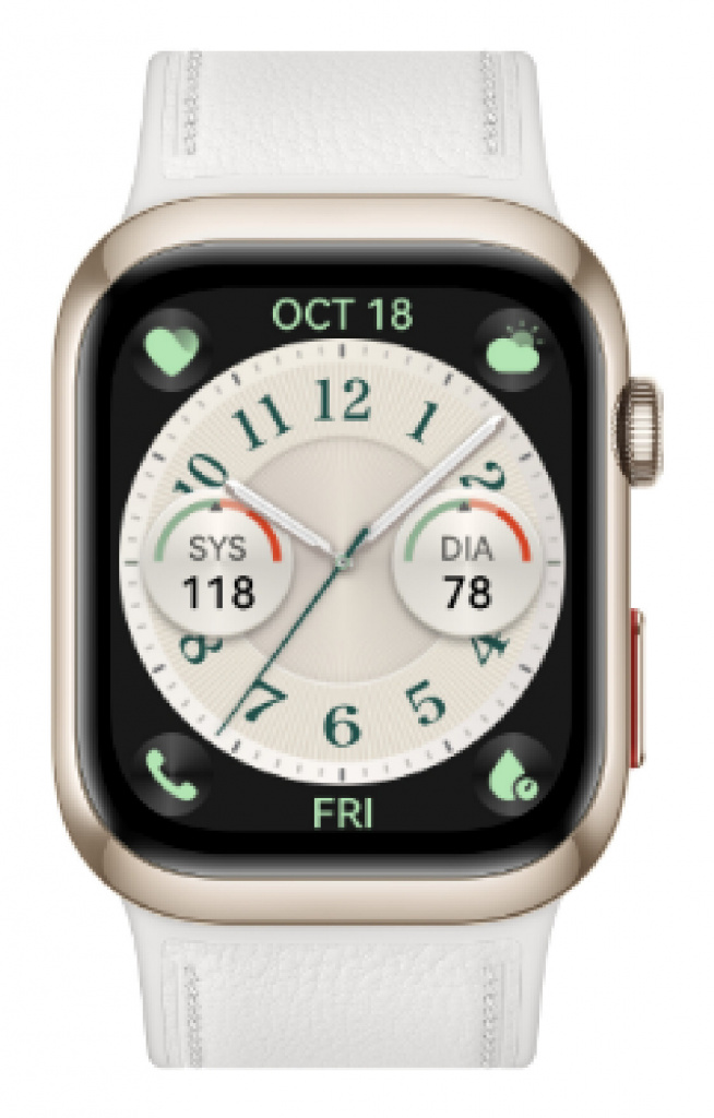 Huawei Watch D2 4,62 cm (1.82") AMOLED 48 mm Digitaal 480 x 408 Pixels Touchscreen Goud