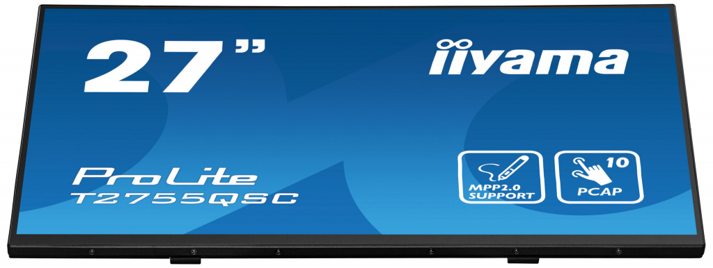 iiyama ProLite T2755QSC-B1 computer monitor 68,6 cm (27") 2560 x 1440 Pixels Quad HD LCD Touchscreen Zwart - Afbeelding 9
