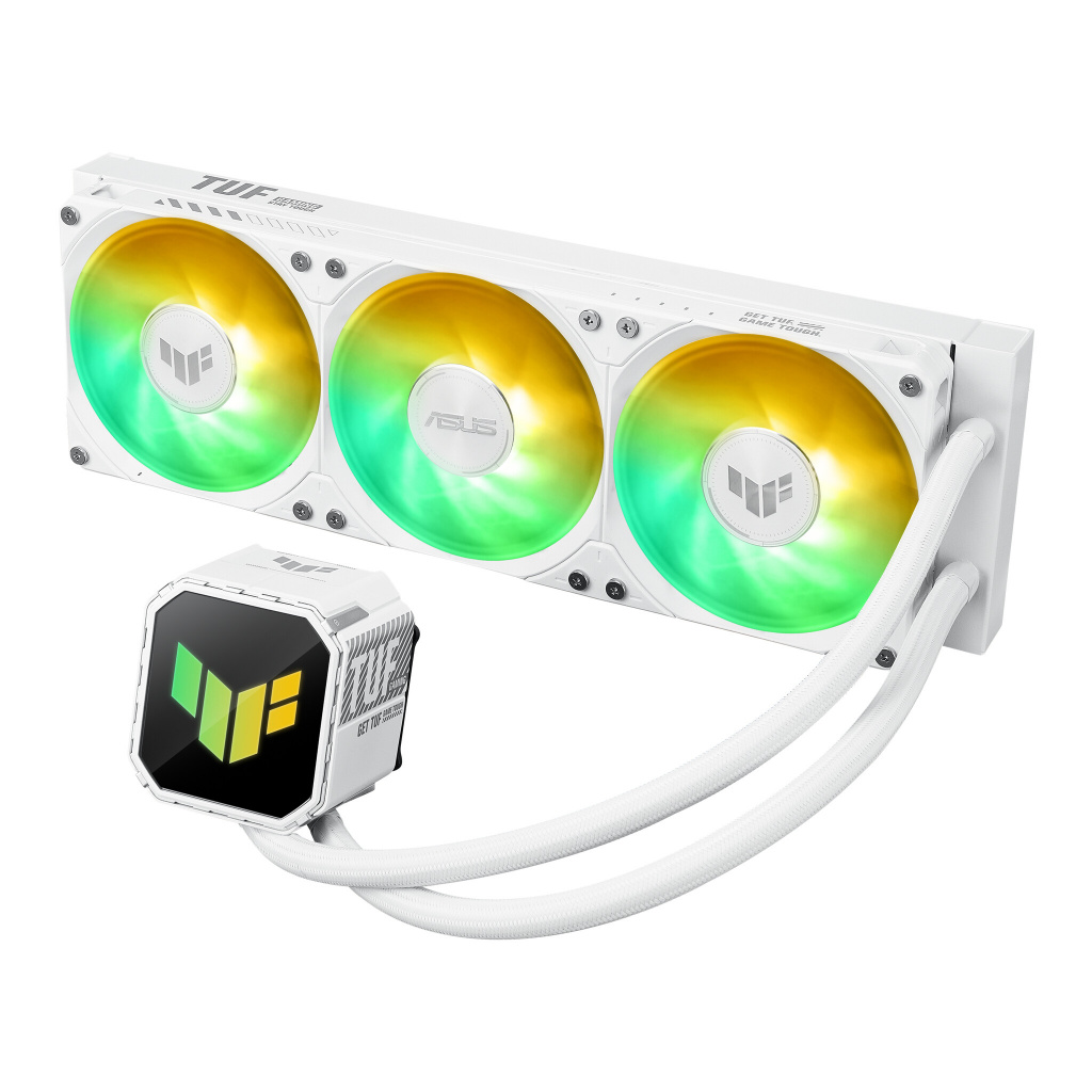 ASUS TUF Gaming LC III 360 ARGB White Edition Computer behuizing Alles-in-één vloeistofkoeler 12 cm Wit - Afbeelding 5