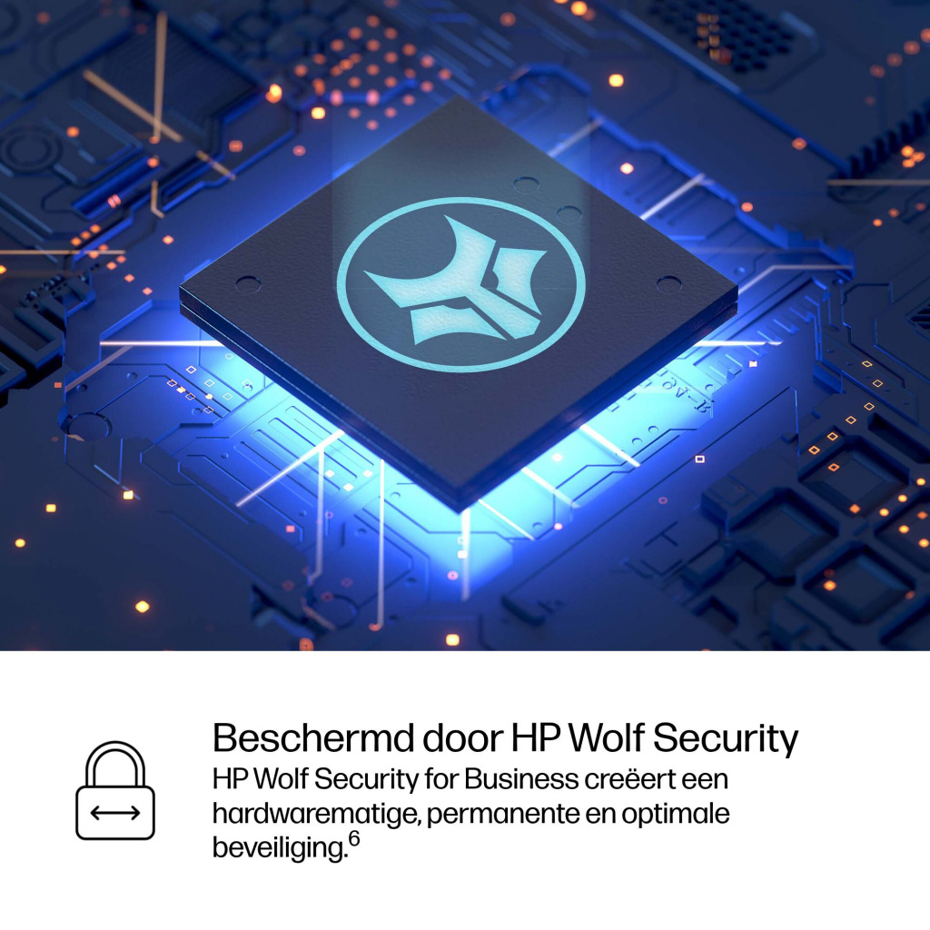 HP EliteBook 8 G1i AI Wolf Pro Security Edition Intel Core Ultra 7 255H Laptop 40,6 cm (16") WUXGA 24 GB DDR5-SDRAM 512 GB SSD W - Afbeelding 12
