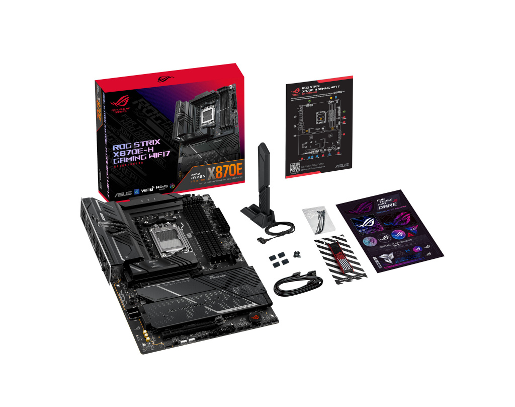 ASUS ROG STRIX X870E-H GAMING WIFI7 AMD X870E Socket AM5 ATX - Afbeelding 14