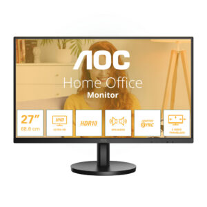 AOC B3 U27B3A computer monitor 68,6 cm (27") 3840 x 2160 Pixels 4K Ultra HD LCD Zwart