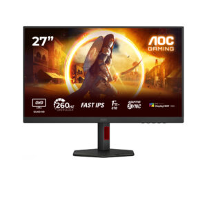 AOC G4 Q27G4ZR computer monitor 68,6 cm (27") 2560 x 1440 Pixels Quad HD LED Zwart, Rood