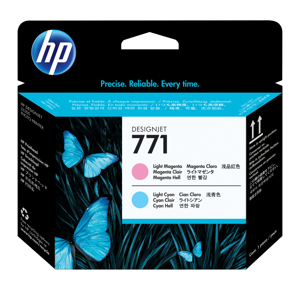 HP 771 licht-magenta/licht-cyaan DesignJet printkop