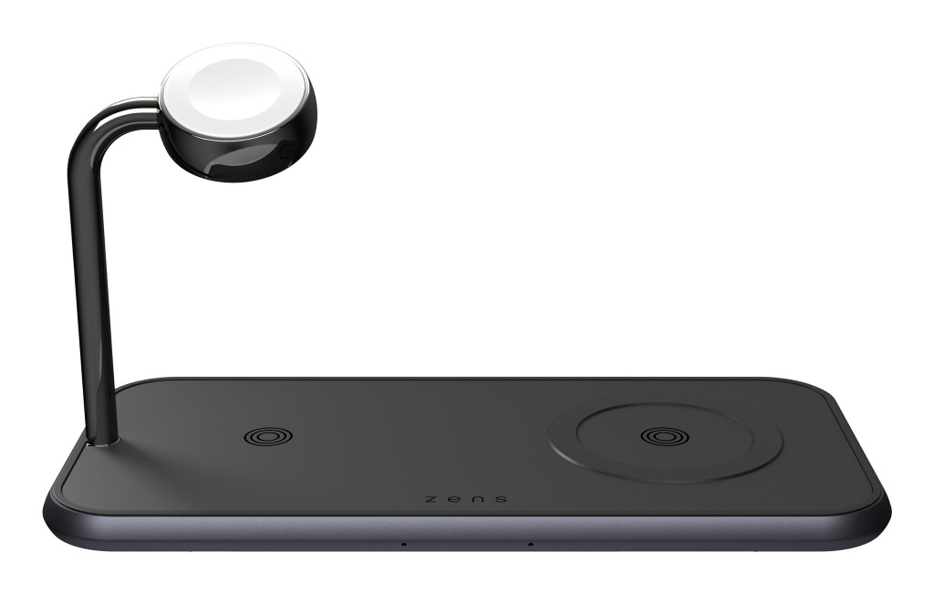 ZENS ZEDC05BM/00 oplader voor mobiele apparatuur Hoofdtelefoons, Smartphone, Smartwatch Zwart AC Draadloos opladen Snel opladen