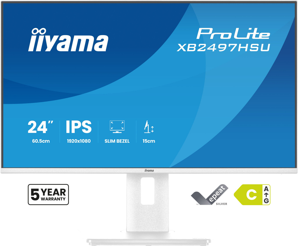 iiyama ProLite XB2497HSU-W1 computer monitor 60,5 cm (23.8") 1920 x 1080 Pixels Full HD LED Wit - Afbeelding 19