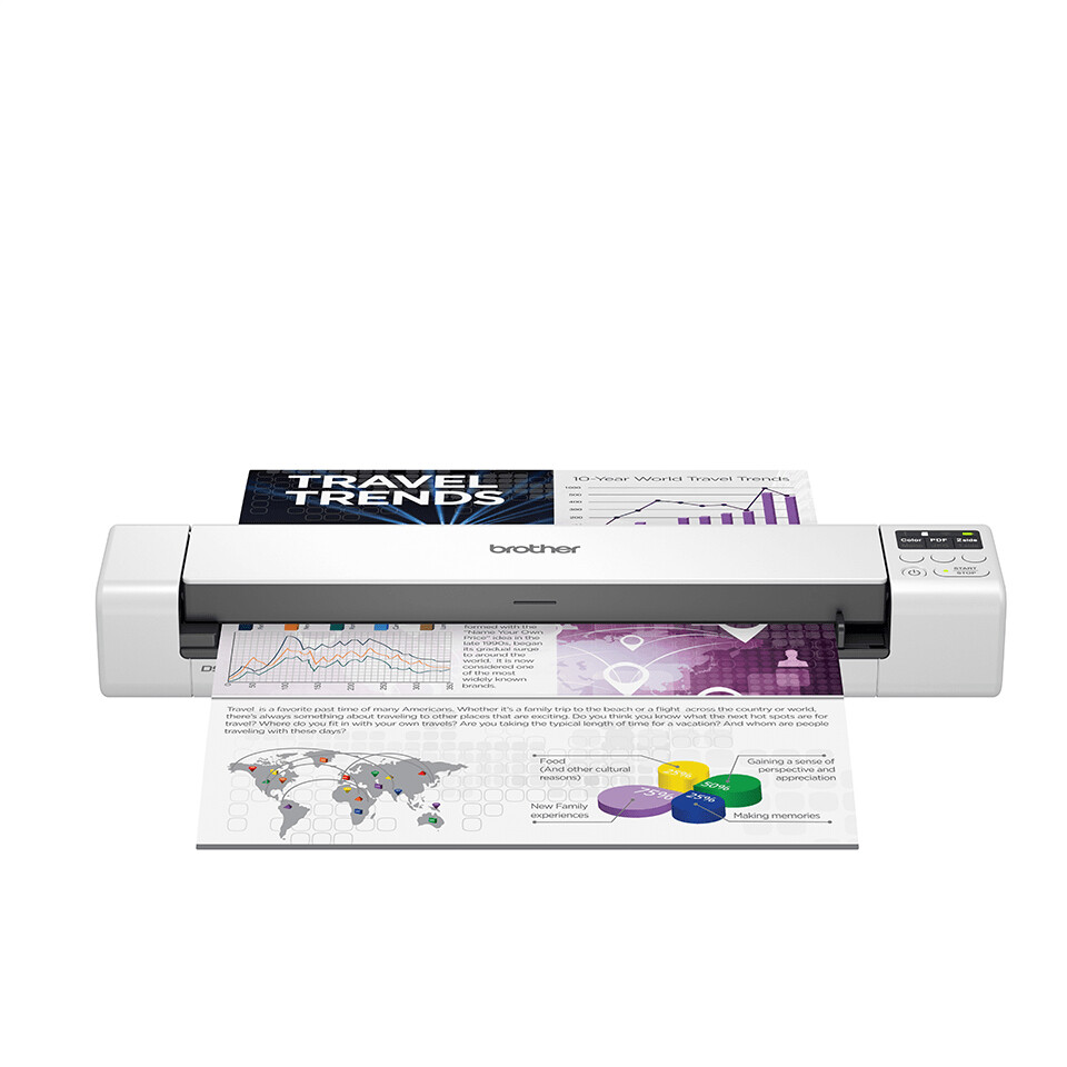 Brother DS-940DW scanner Paginascanner 600 x 600 DPI A4 Zwart, Wit