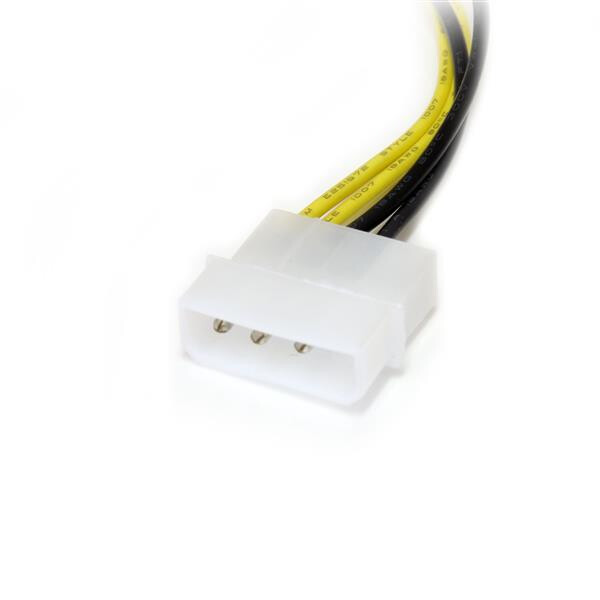 StarTech.com 15cm LP4 naar 8-pins PCI Express Videokaart Voeding Verloopkabel - Afbeelding 3