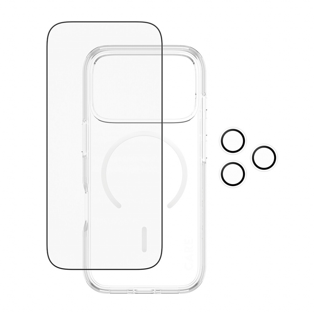 PanzerGlass ® | CARE by ® 3-in-1 Flagship Explorer Bundle iPhone 17 Pro Doorzichtige schermbeschermer Apple 1 stuk(s)