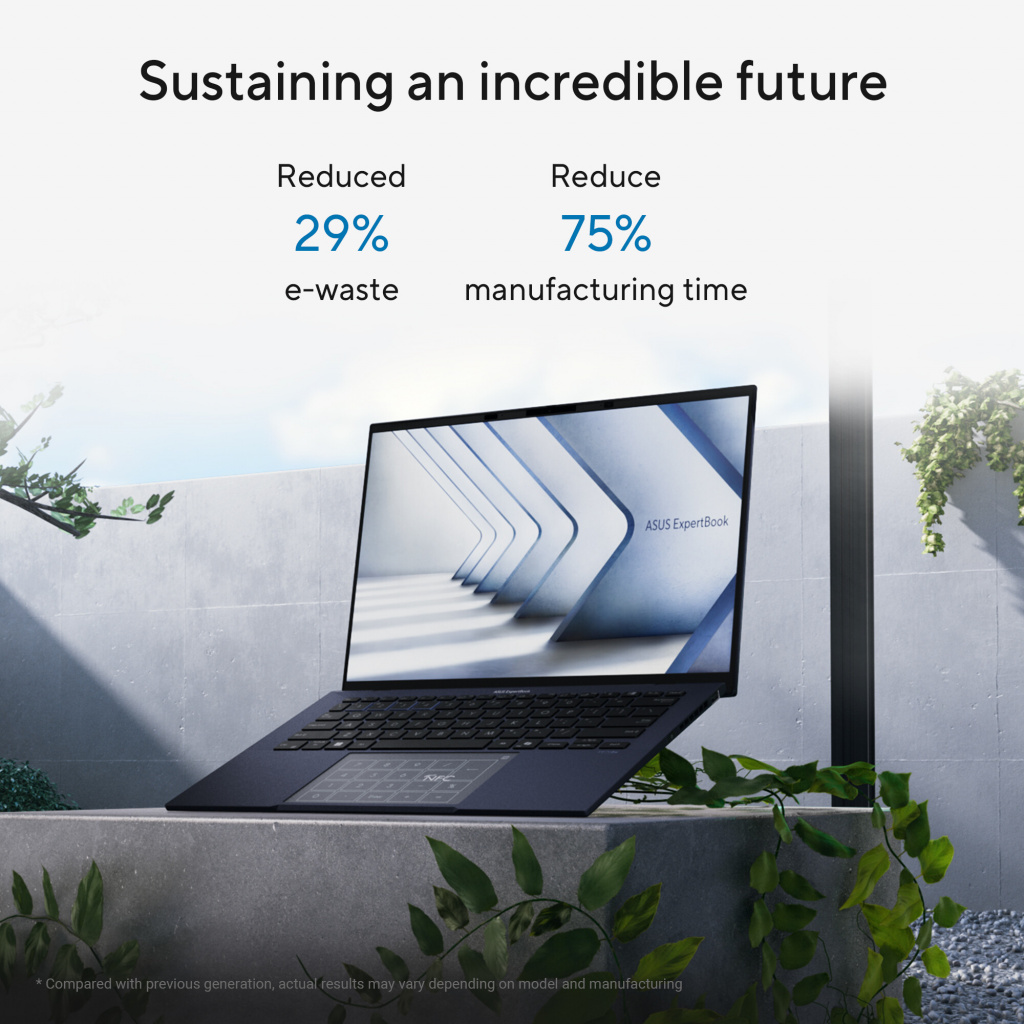 ASUS ExpertBook B9 OLED B9403CVAR-PP1678X Intel Core 7 150U Laptop 35,6 cm (14") WQXGA+ 32 GB LPDDR5x-SDRAM 1 TB SSD Wi-Fi 6E (8 - Afbeelding 8