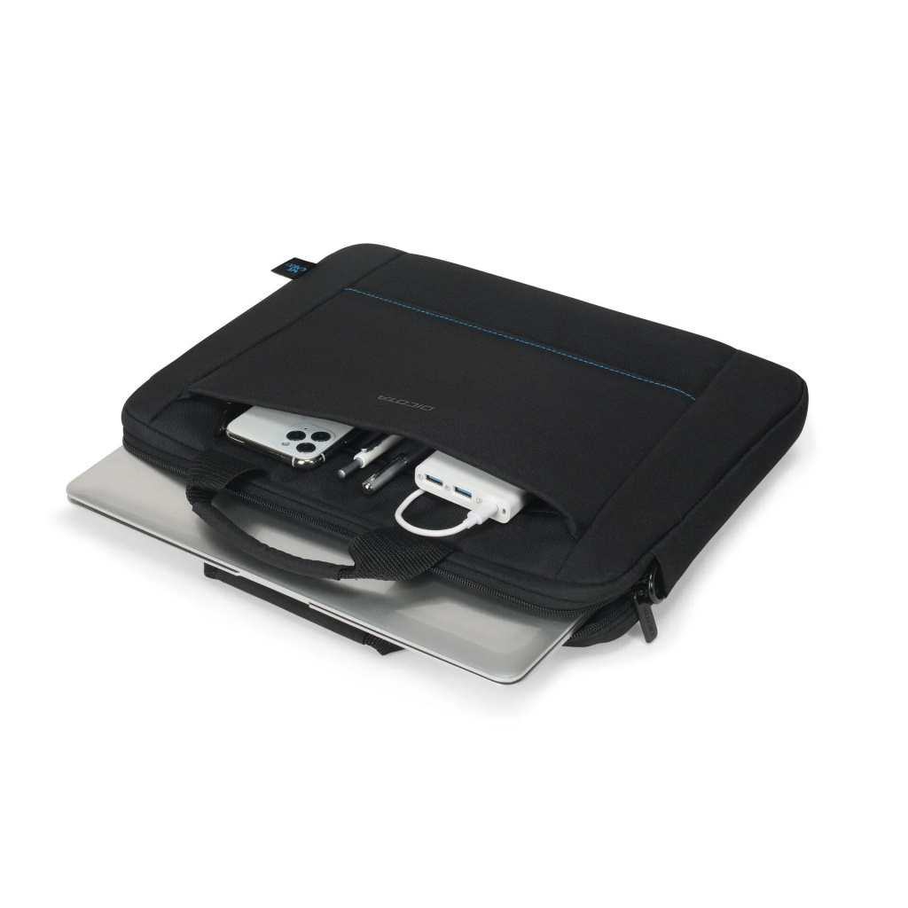 DICOTA D3250603 laptoptas 40,6 cm (16") Aktetas Zwart - Afbeelding 5