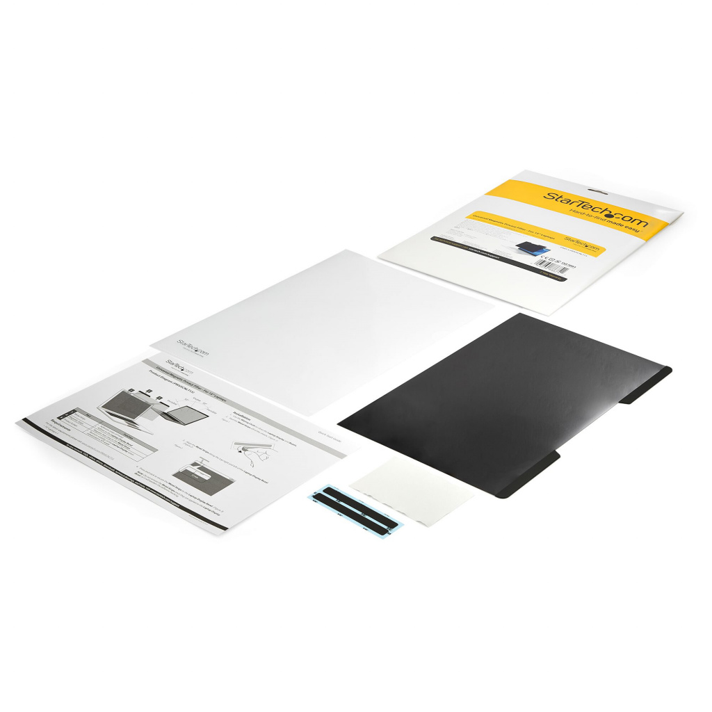 StarTech.com Laptop Privacy Screen voor 15.6" Notebook, Magnetisch Verwijderbare Privacyfilter voor Laptopschermen, Anti-Blauw