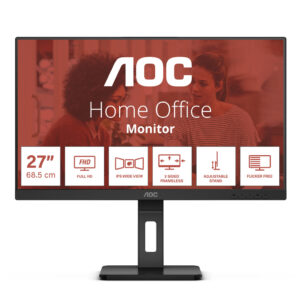 AOC E3 27E3QAF computer monitor 68,6 cm (27") 1920 x 1080 Pixels Full HD LED Zwart
