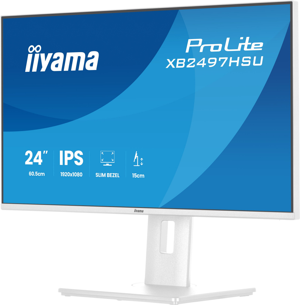 iiyama ProLite XB2497HSU-W1 computer monitor 60,5 cm (23.8") 1920 x 1080 Pixels Full HD LED Wit - Afbeelding 5