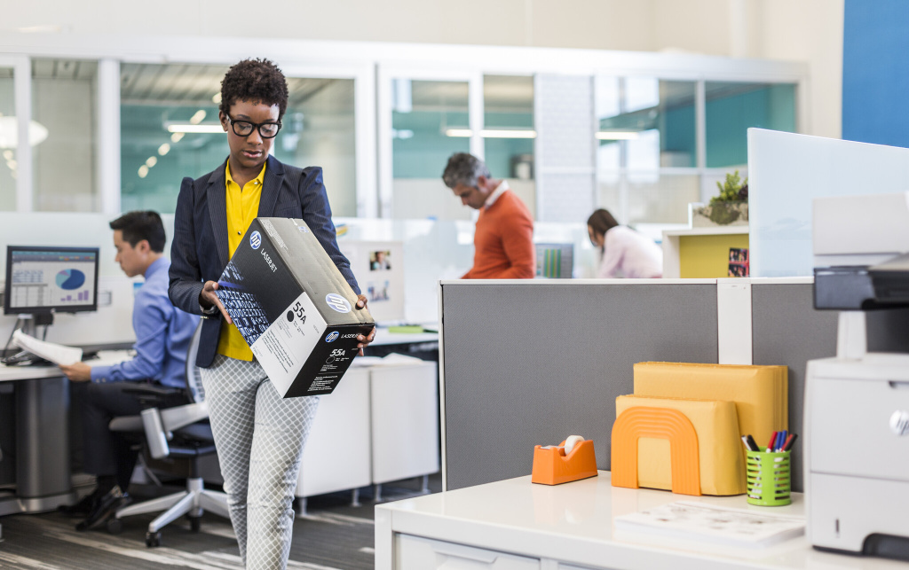 HP 55A originele zwarte LaserJet tonercartridge - Afbeelding 4