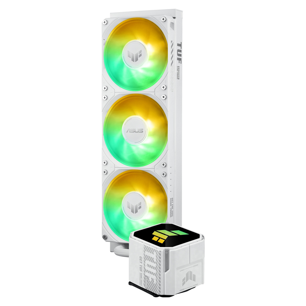 ASUS TUF Gaming LC III 360 ARGB White Edition Computer behuizing Alles-in-één vloeistofkoeler 12 cm Wit - Afbeelding 6