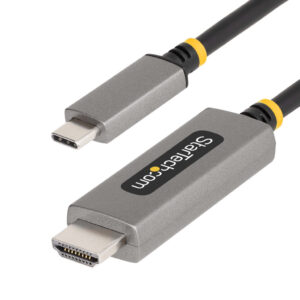 StarTech.com 1m USB-C naar HDMI Adapter Kabel, 8K 60Hz, 4K 144Hz, HDR10, USB Type-C naar HDMI 2.1 Video Converter Kabel, USB-C D