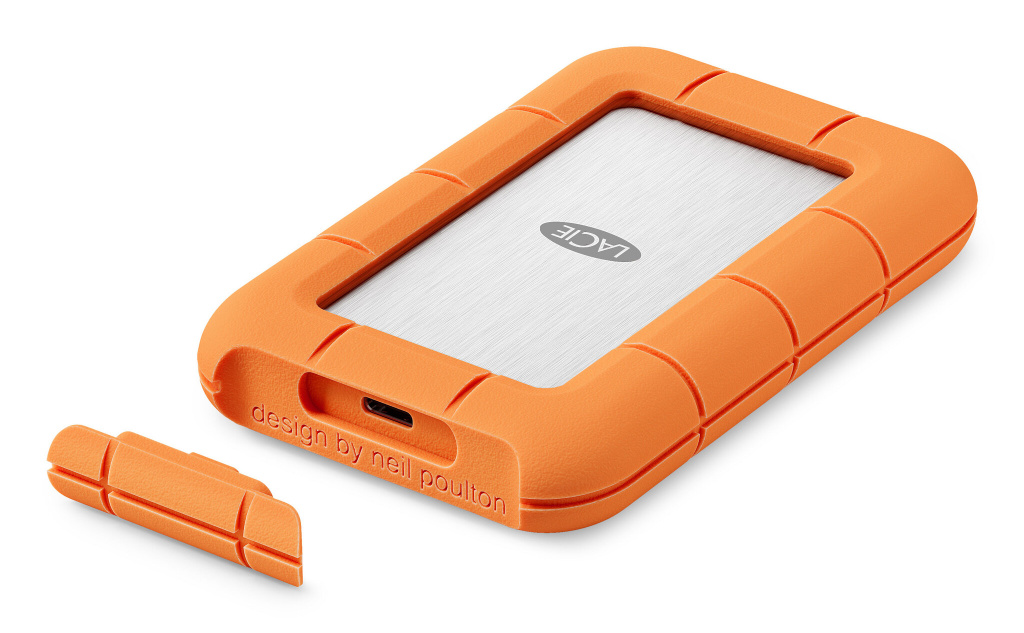 LaCie STND4000400 externe solide-state drive Thunderbolt technologie 4 TB USB Type-C USB4 Gen 3x2 Oranje, Roestvrijstaal - Afbeelding 6