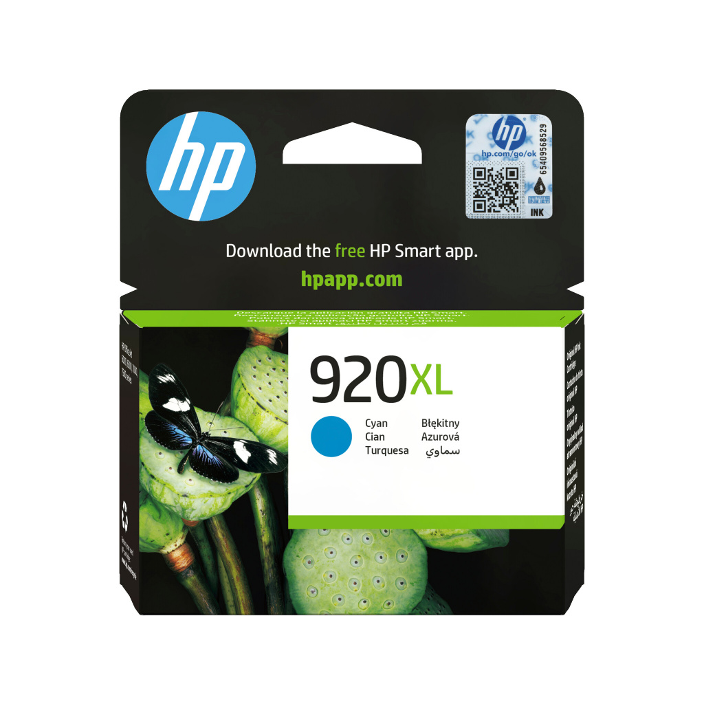 HP 920XL originele high-capacity cyaan inktcartridge
