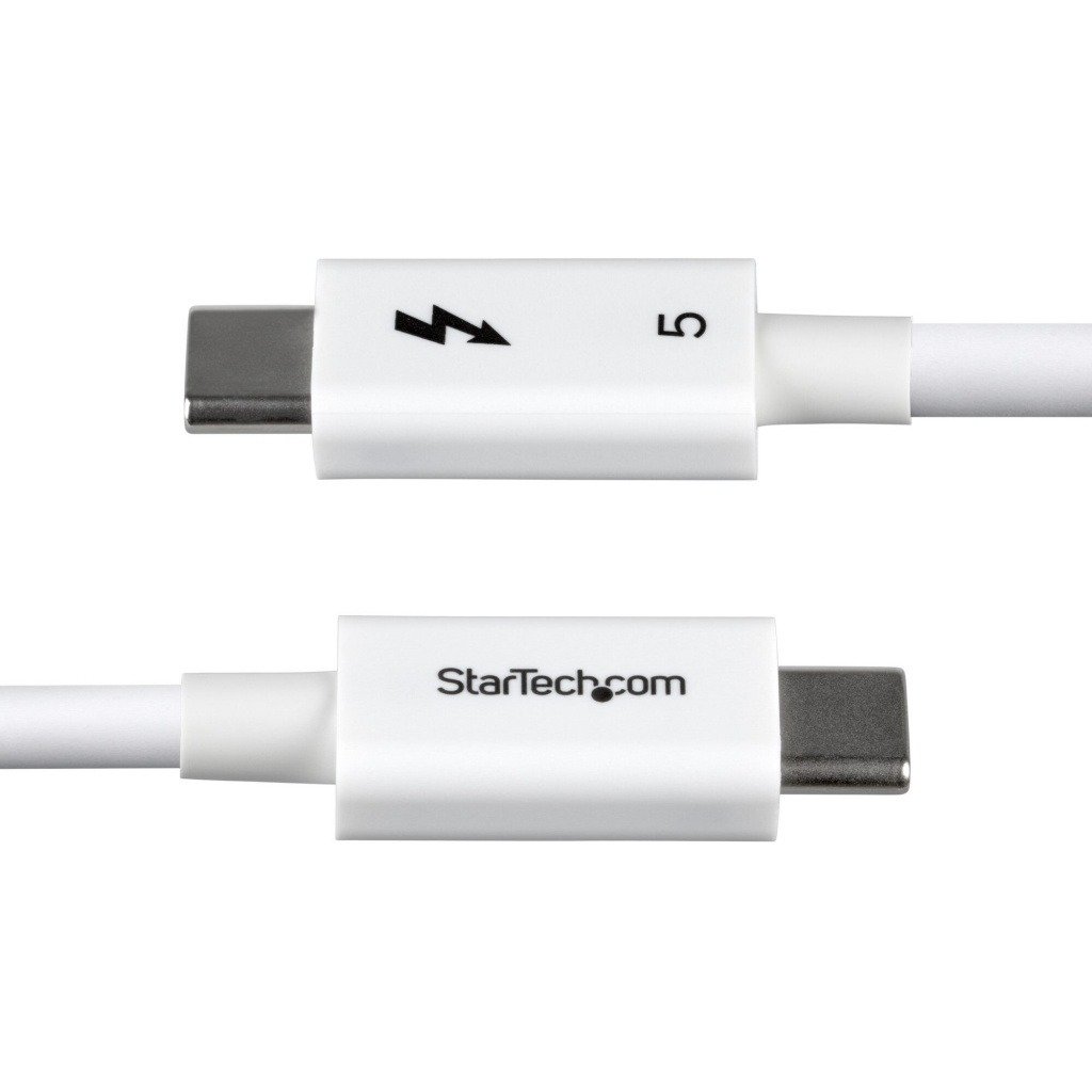 StarTech.com 50cm Thunderbolt 5 Kabel, 80Gbps/Tot 120Gbps, 240W PD, 8K 60Hz, Gecertificeerde Thunderbolt Kabel, Compatibel met T - Afbeelding 3