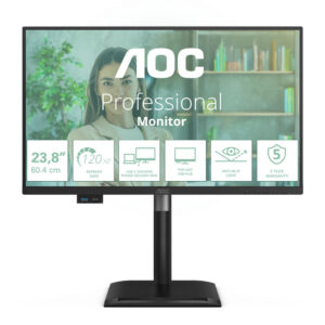 AOC 24P4CV computer monitor 60,5 cm (23.8") 1920 x 1080 Pixels Full HD LED Zwart