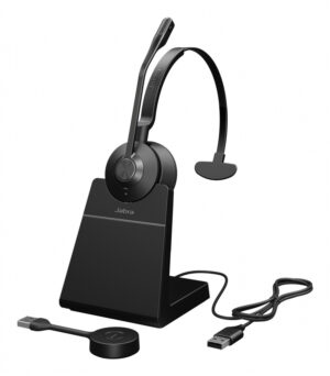 Jabra Engage 55 SE Headset Draadloos Hoofdband Kantoor/callcenter Zwart