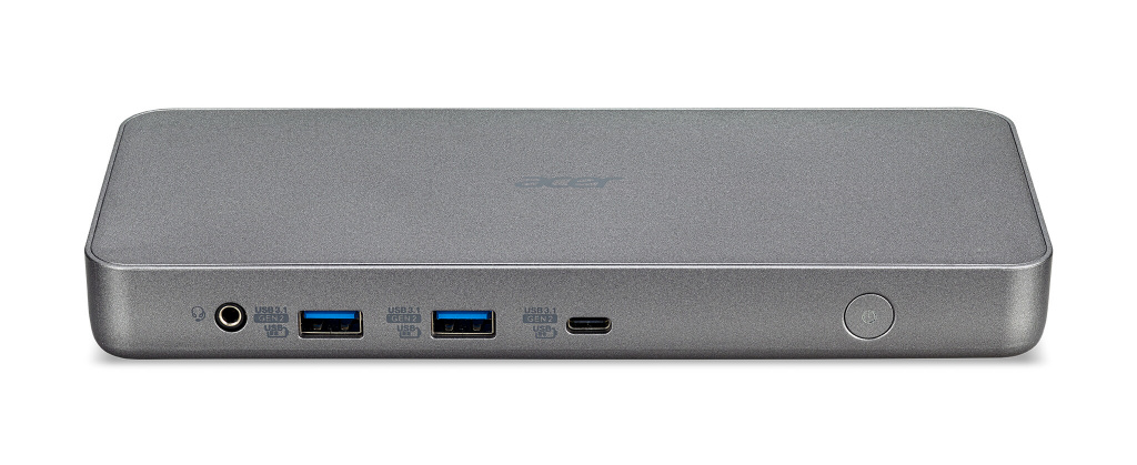Acer USB Type-C Docking Station D501 USB 3.2 Gen 1 (3.1 Gen 1) Type-C Grijs