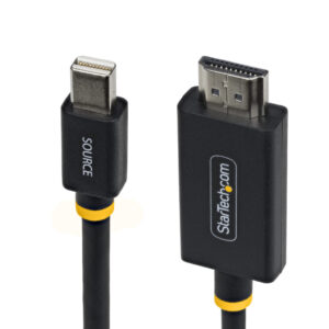 StarTech.com 2m Mini DisplayPort naar HDMI Adapter Kabel, 4K 60Hz HBR3/HDCP 2.3/DPCP, MDP naar HDMI 2.0 Video Converter, Mini Di