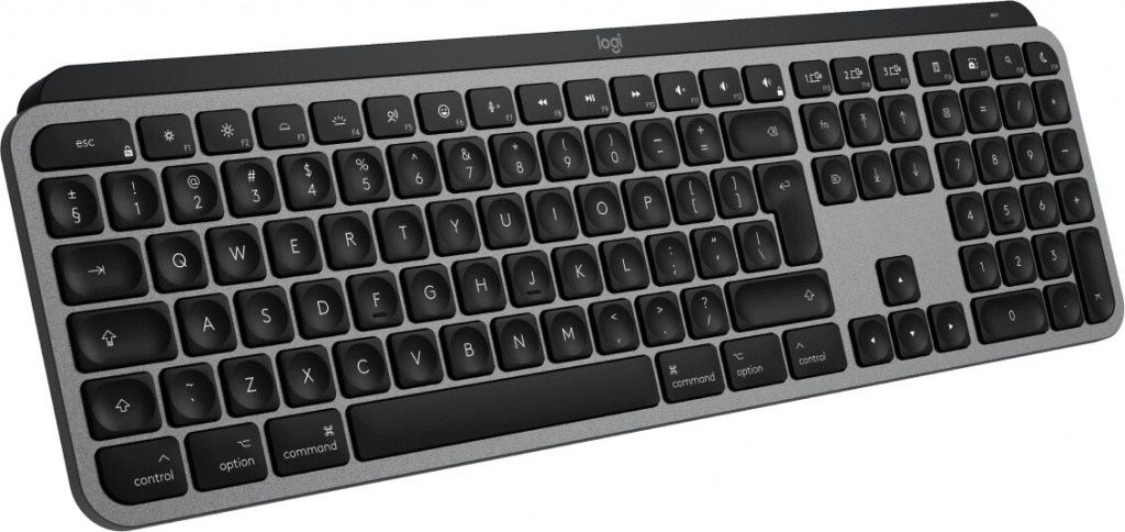 Logitech Master MX Keys S for Mac toetsenbord Kantoor RF-draadloos + Bluetooth QWERTY US International Aluminium, Zwart - Afbeelding 3