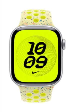 Apple MGA94ZM/A slimme draagbare accessoire Band Geel Aluminium, Fluorelastomeer