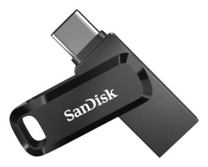 SanDisk Ultra Dual Drive Go USB flash drive 64 GB USB Type-A / USB Type-C 3.2 Gen 1 (3.1 Gen 1) Zwart