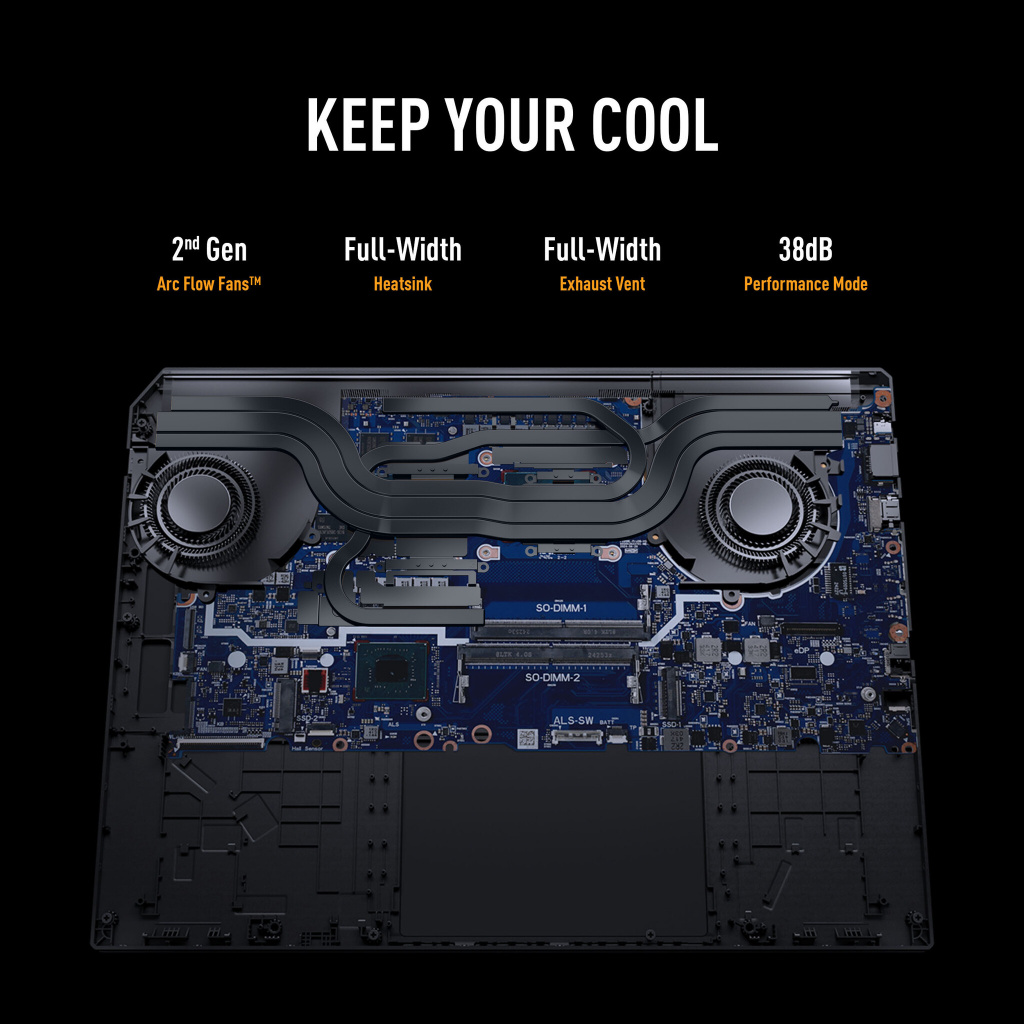 ASUS TUF Gaming F16 FX608JPR-QT014W Intel® Core™ i7 i7-14650HX Laptop 40,6 cm (16") WQXGA 32 GB DDR5-SDRAM 1 TB SSD NVIDIA GeFor - Afbeelding 21