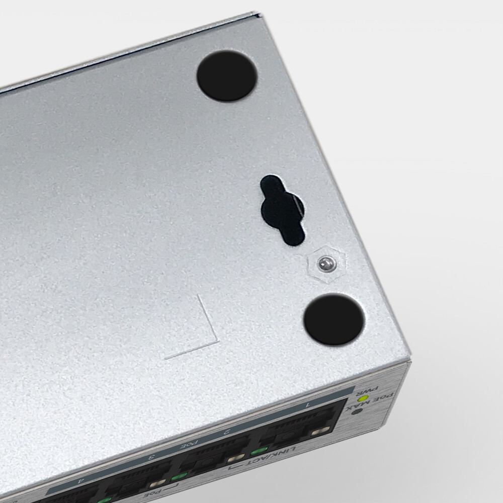 Zyxel GS1005HP Unmanaged Gigabit Ethernet (10/100/1000) Power over Ethernet (PoE) Zilver - Afbeelding 9