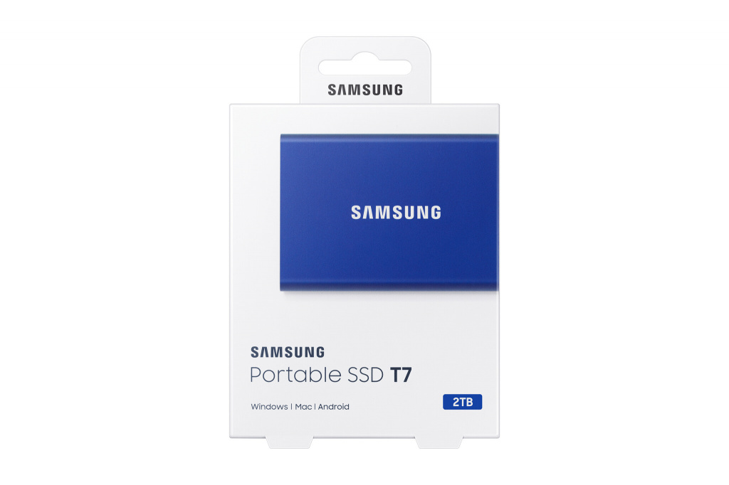 Samsung Portable SSD T7 2 TB USB Type-C 3.2 Gen 2 (3.1 Gen 2) Blauw - Afbeelding 2