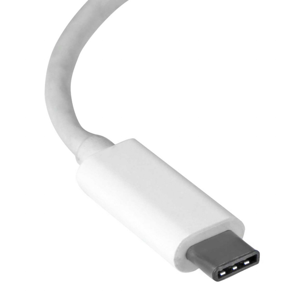StarTech.com USB-C naar Gigabit Ethernet Adapter, Wit, Thunderbolt 3 / 4 Compatibel, Windows & Mac, USB Type C naar RJ45 LAN - Afbeelding 3