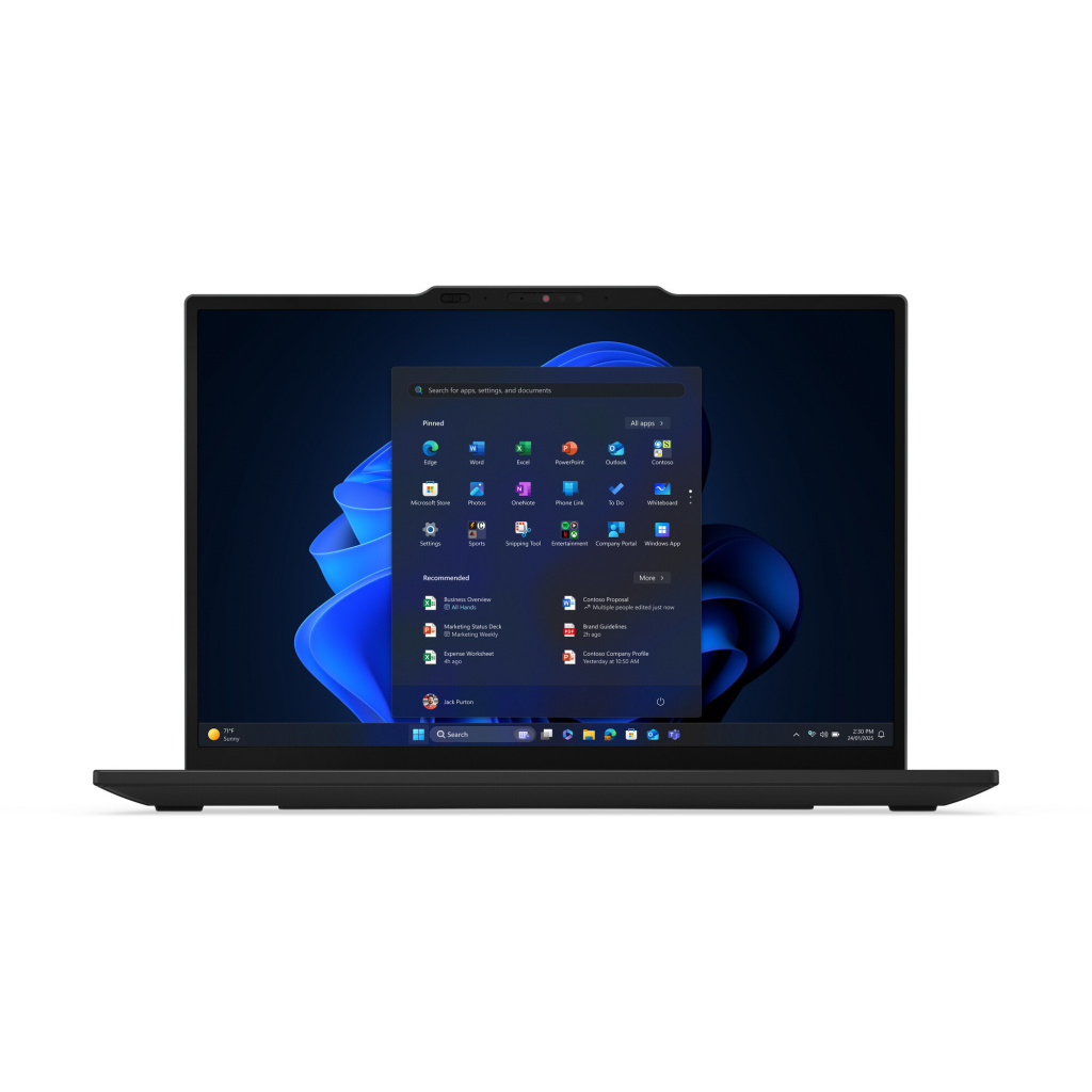Lenovo ThinkPad X13 Gen 6 (Intel) Intel Core Ultra 5 225U Laptop 33,8 cm (13.3") WUXGA 16 GB LPDDR5x-SDRAM 512 GB SSD Wi-Fi 6E ( - Afbeelding 2