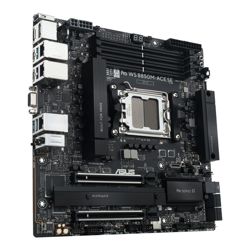 ASUS PRO WS B850M-ACE SE AMD B850 Socket AM5 micro ATX - Afbeelding 3