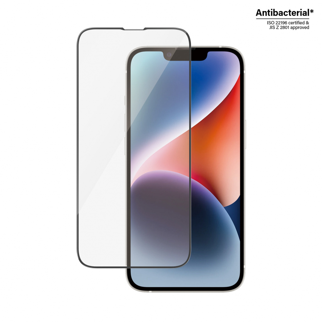 PanzerGlass ® Screen Protector iPhone 14 | 13 | 13 Pro | Ultra-Wide Fit w. EasyAligner Doorzichtige schermbeschermer Apple 1 stu