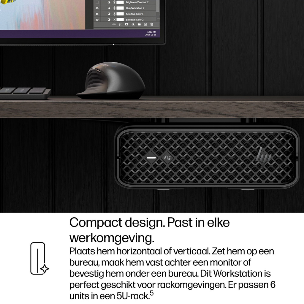 HP Z2 Mini G1i Wolf Pro Security Edition Intel Core Ultra 9 285K 48 GB DDR5-SDRAM 1 TB SSD NVIDIA RTX 2000 Ada Windows 11 Pro Mi - Afbeelding 16