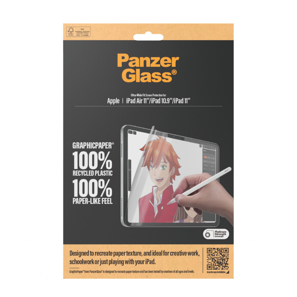 PanzerGlass ® GraphicPaper® Screen Protector iPad Air 11'' (2024-2026) | iPad 11'' (2025) | iPad 10.9'' (2022) | Ultra-Wide Fit - Afbeelding 3