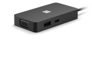 Microsoft 1E4-00004 laptop dock & poortreplicator Zwart