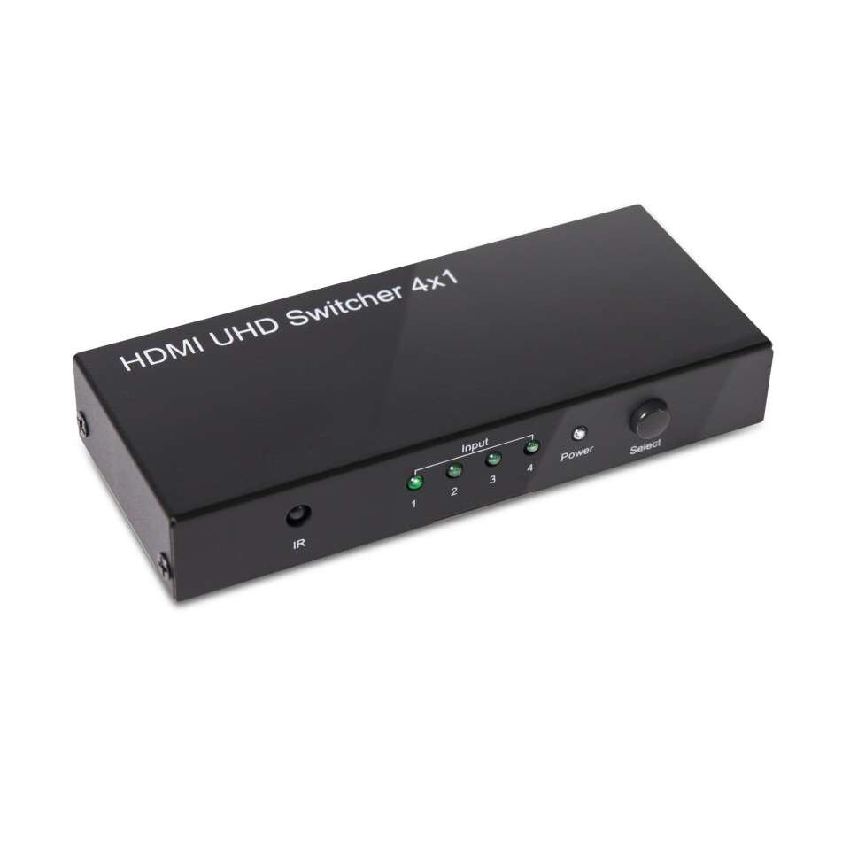 CLUB3D HDMI™ 2.0 UHD 4K60Hz SwitchBox 4 poorten en inbegrepen IR-afstandsbediening - Afbeelding 3