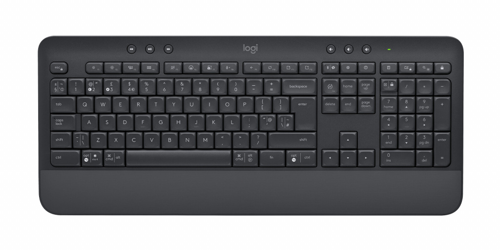 Logitech 920-010999 toetsenbord Inclusief muis Kantoor Bluetooth QWERTY Brits Engels Grafiet