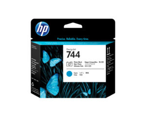 HP 744 fotozwarte/cyaan DesignJet printkop
