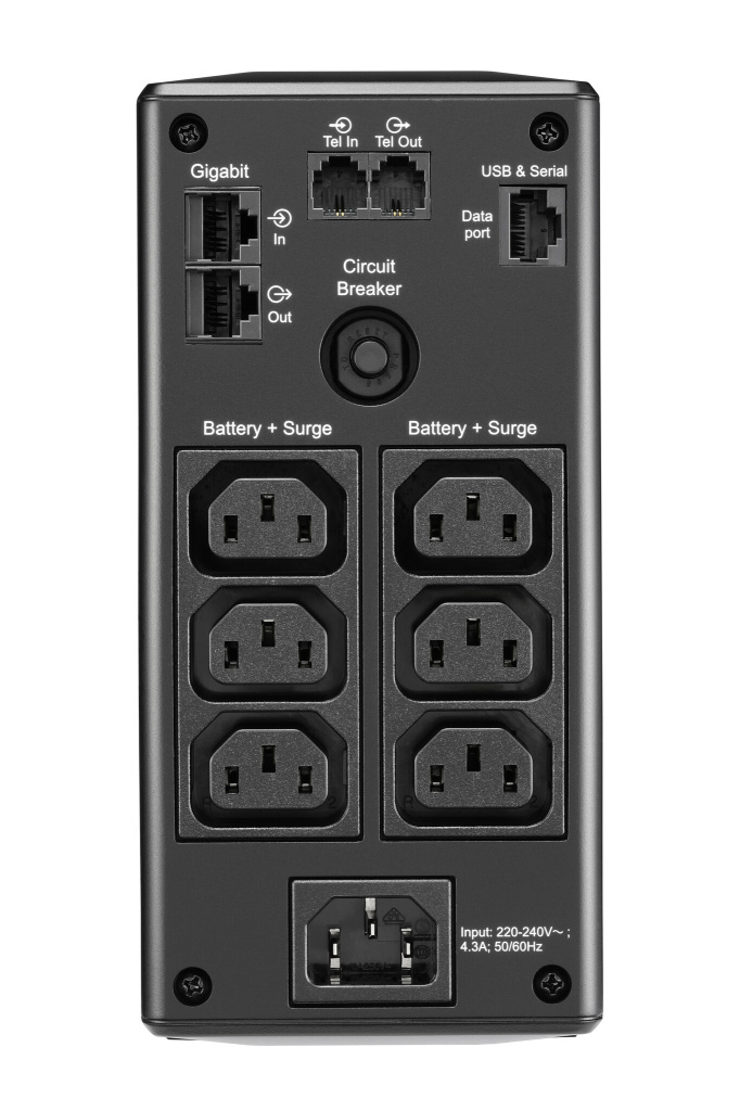 APC Back-UPS PRO BR650MI - Noodstroomvoeding, 6x C13 uitgang, USB, 650VA - Afbeelding 8