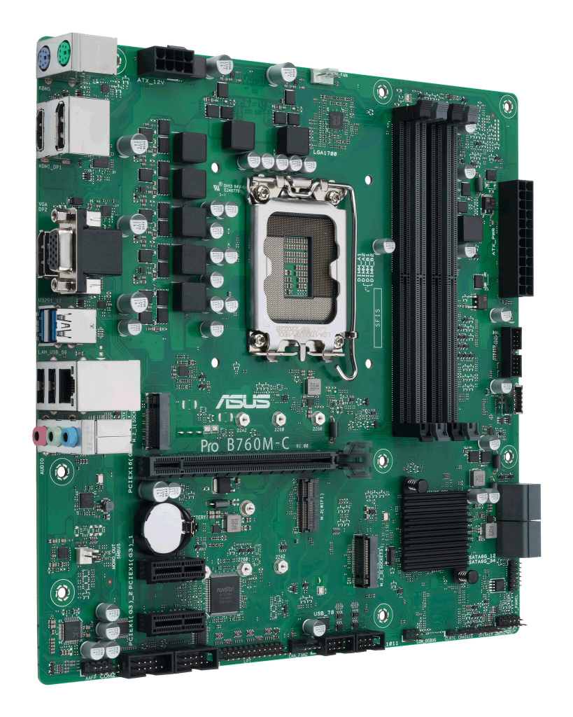 ASUS PRO B760M-C-CSM Intel B760 LGA 1700 micro ATX - Afbeelding 3